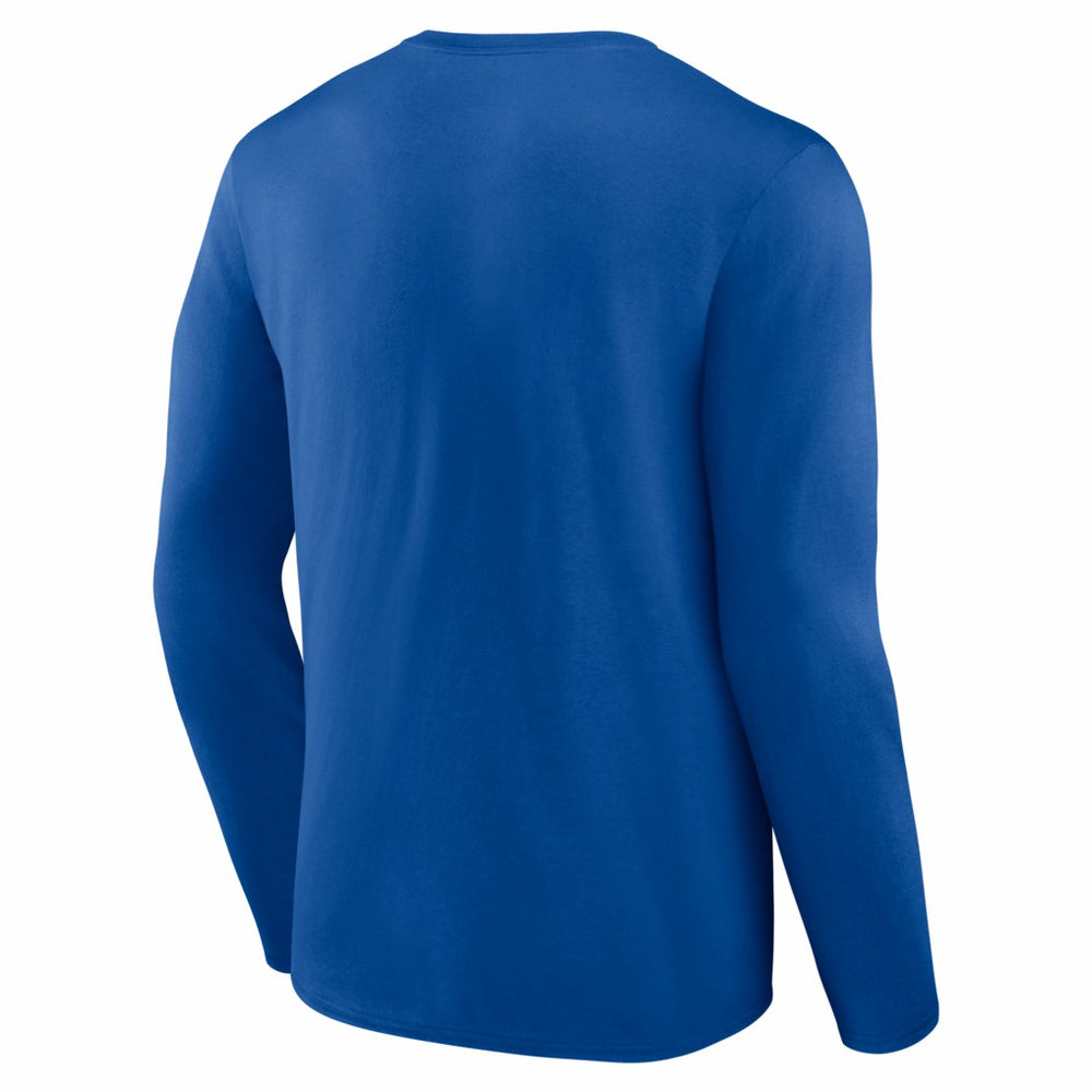 New York Giants Hustle Long Sleeve T-Shirt - Royal for sale