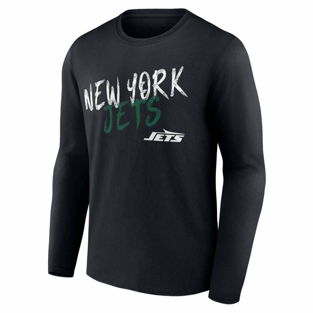 New York Jets Hustle Long Sleeve T-Shirt - Black discount