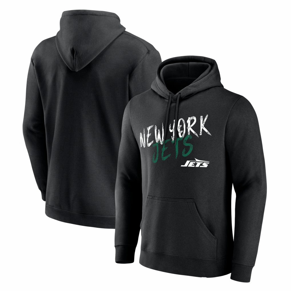 New York Jets Hustle Hoodie - Black on sale