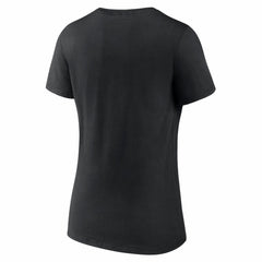 New York Jets Women's Hustle V-Neck T-Shirt - Black on sale