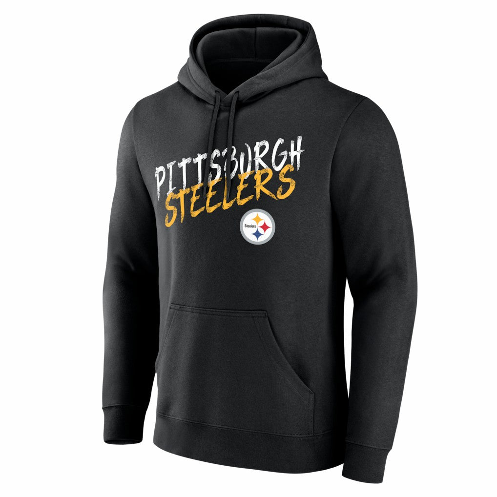 Pittsburgh Steelers Hustle Hoodie - Black discount