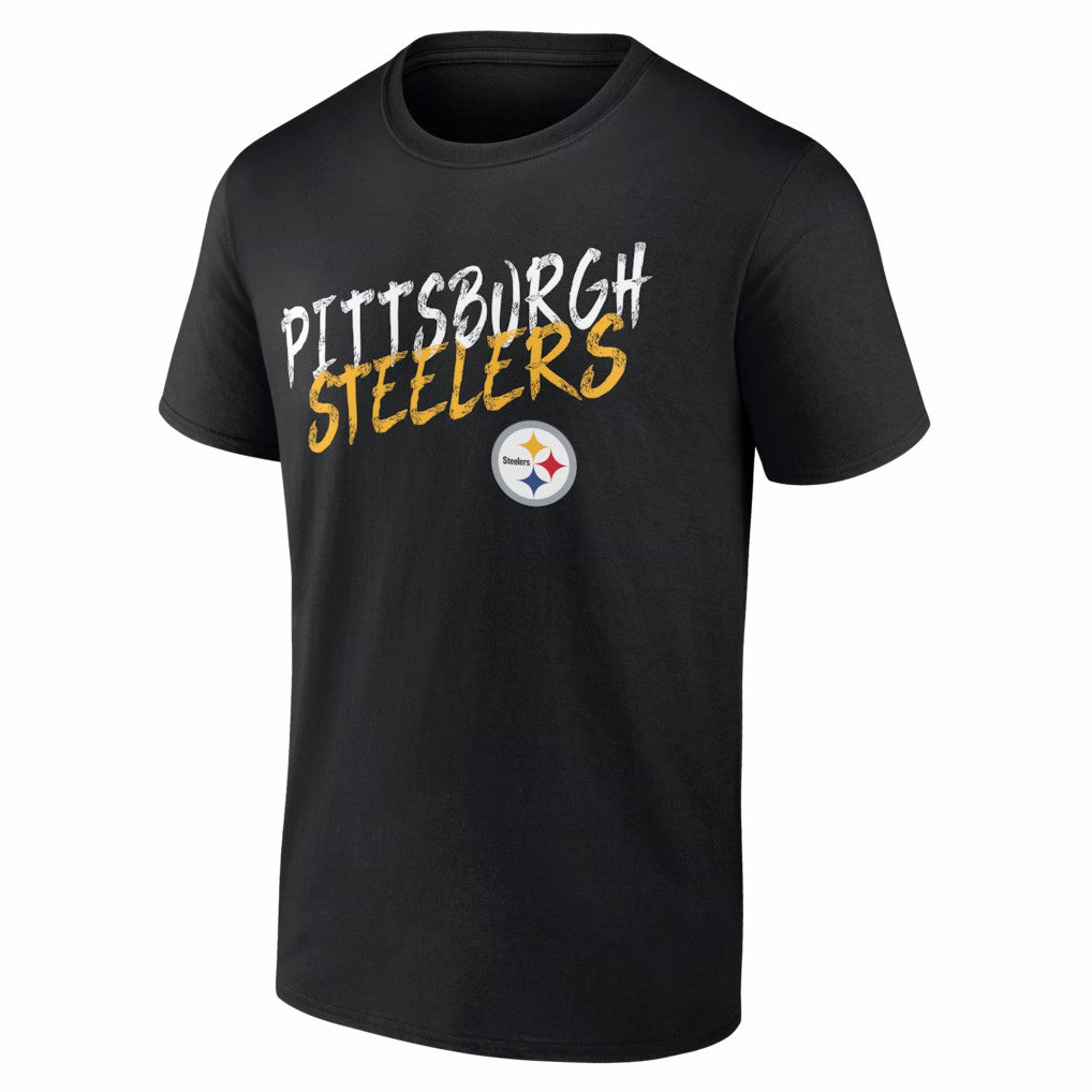 Pittsburgh Steelers Hustle T-Shirt - Black for sale