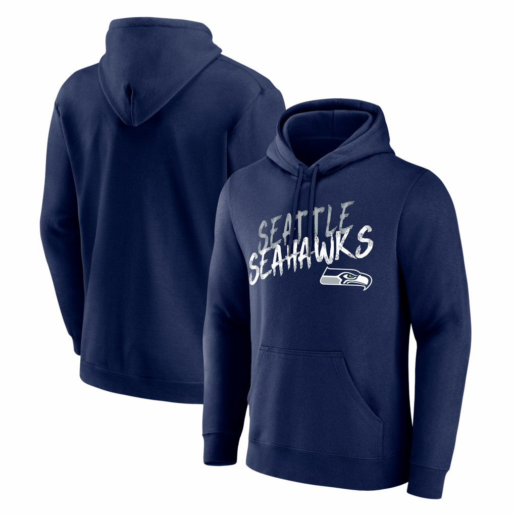 Seattle Seahawks Hustle Hoodie - College Navy discount