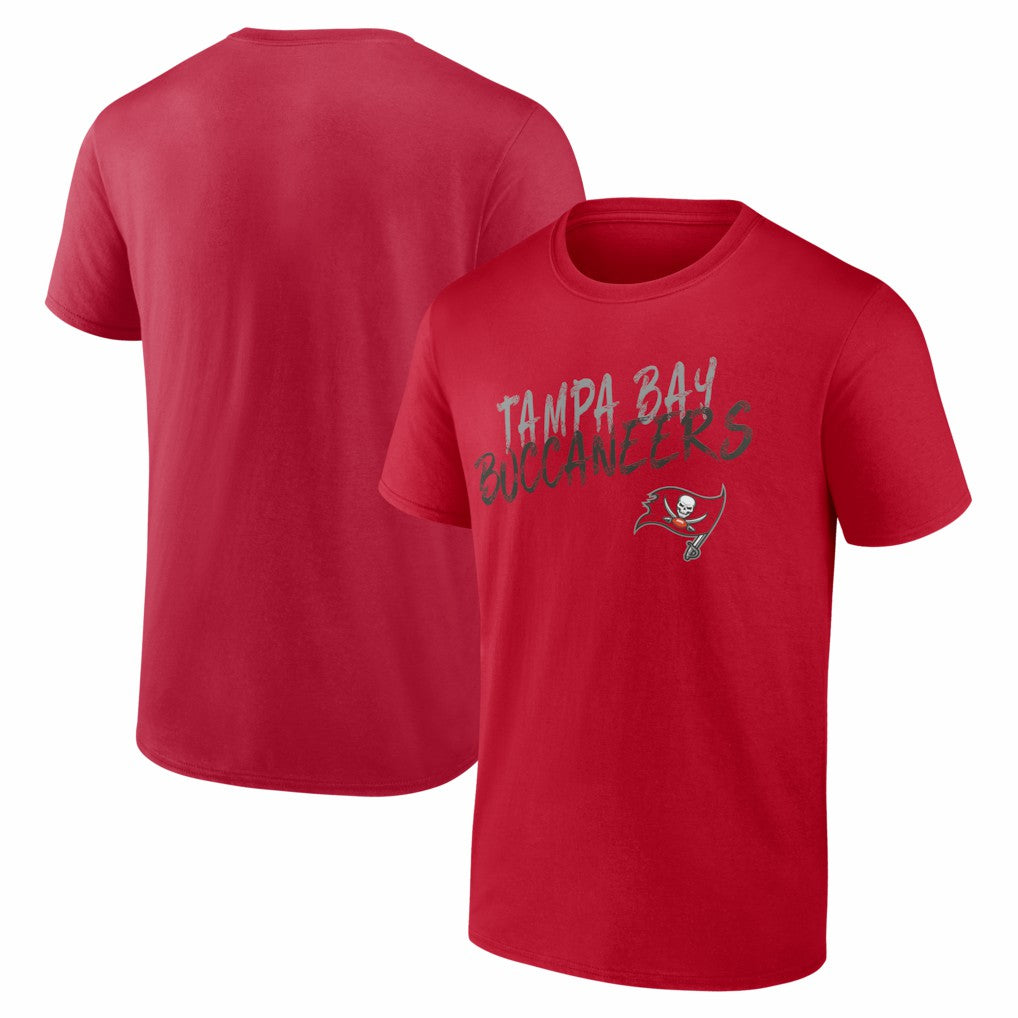 Tampa Bay Buccaneers Hustle T-Shirt - Red on sale