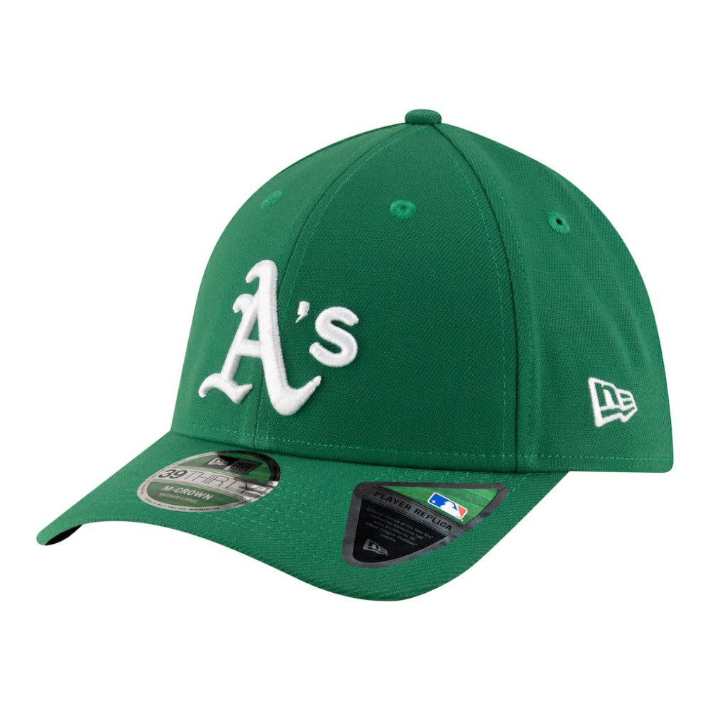Athletics Player Replica 39THIRTY M-Crown Flex Hat - Green | New Era