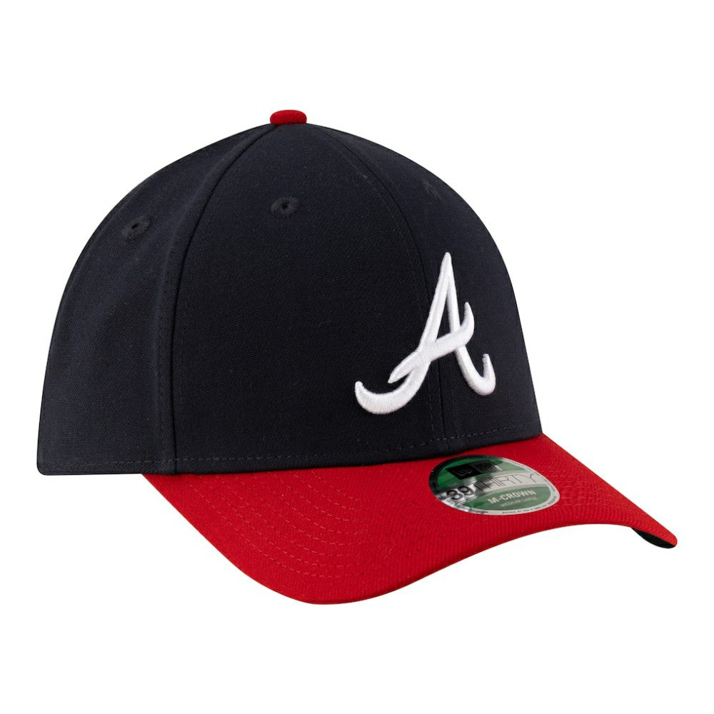 Atlanta Braves Player Replica 39THIRTY M-Crown Flex Hat - Navy | New Era