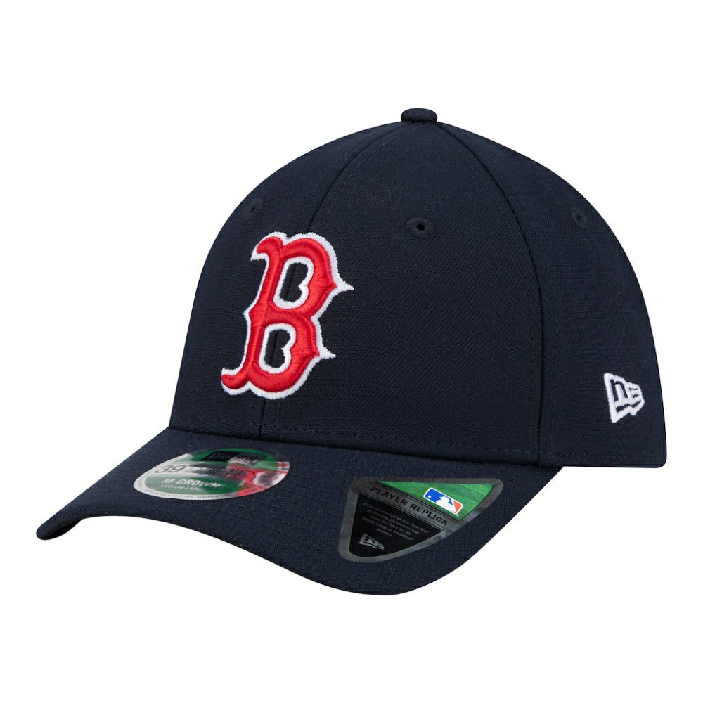 Boston Red Sox Player Replica 39THIRTY M-Crown Flex Hat - Navy | New Era