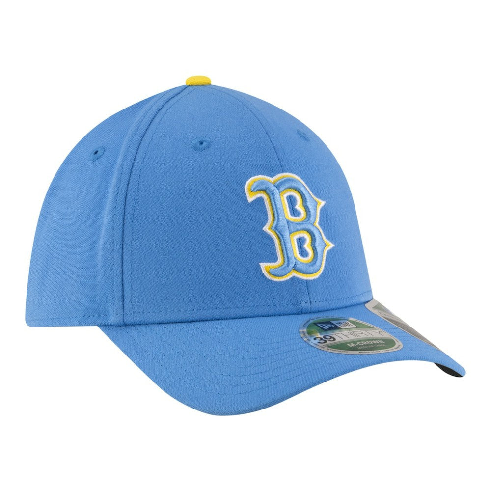 Boston Red Sox Player Replica 39THIRTY M-Crown Flex Hat - Light Blue | New Era