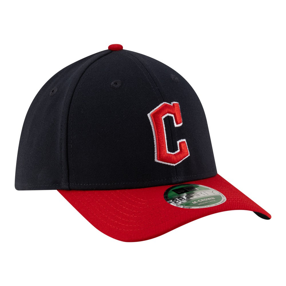 Cleveland Guardians Player Replica 39THIRTY M-Crown Flex Hat - Navy | New Era