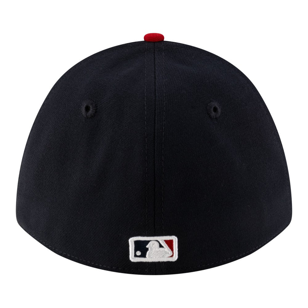 Cleveland Guardians Player Replica 39THIRTY M-Crown Flex Hat - Navy | New Era