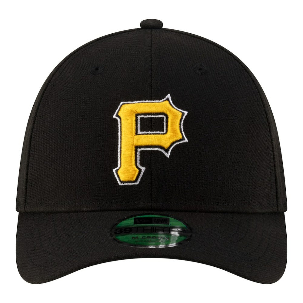 Pittsburgh Pirates Alternate Player Replica 39THIRTY M-Crown Flex Hat - Black | New Era