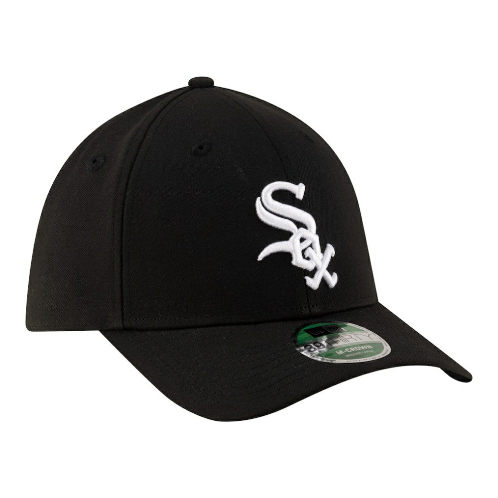 Chicago White Sox Player Replica 39THIRTY M-Crown Flex Hat - Black | New Era