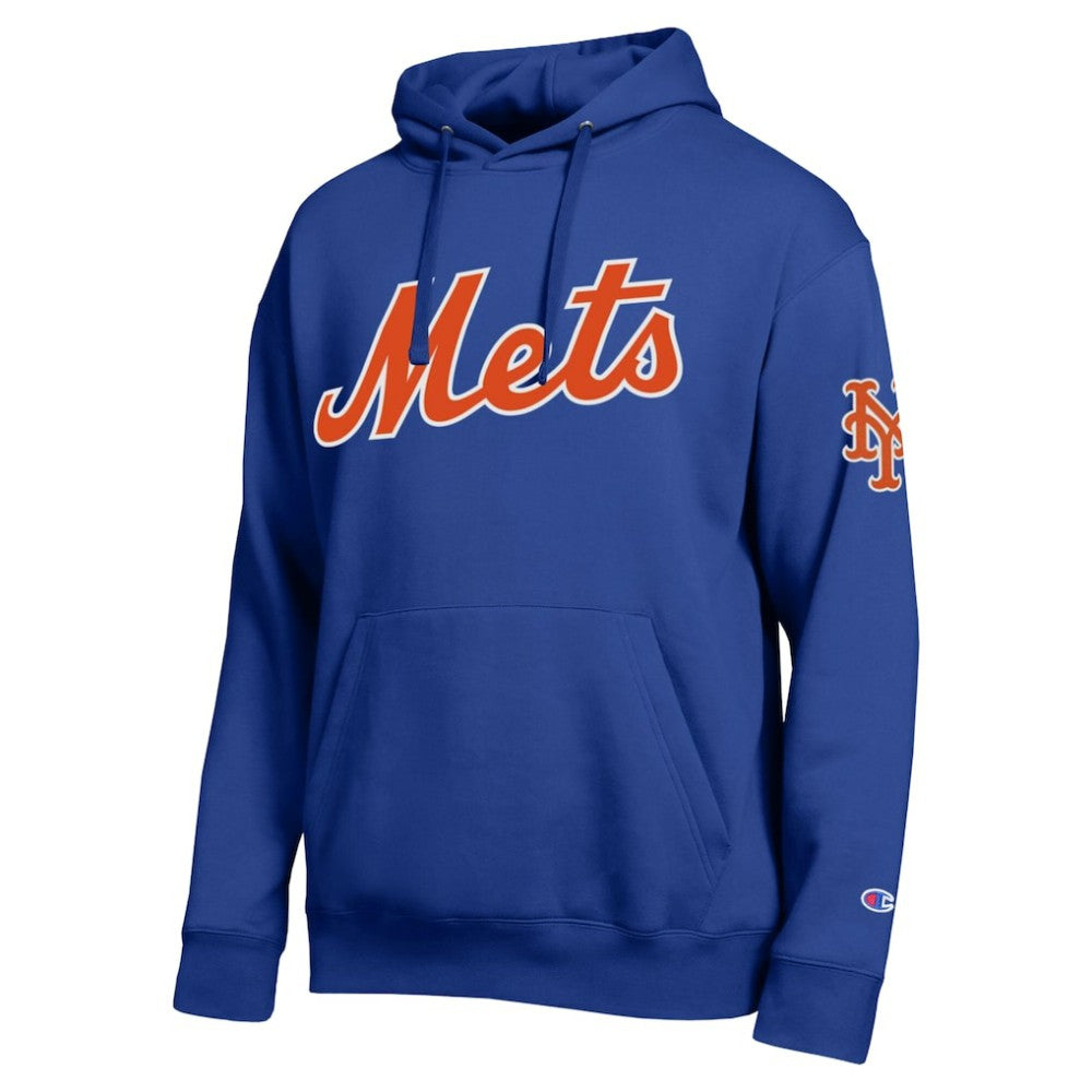 New York Mets Champion All Star Wordmark Hoodie - Royal