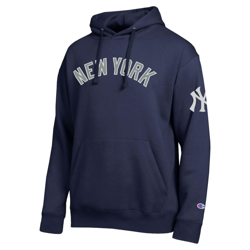 New York Yankees Champion All Star Wordmark Hoodie - Navy