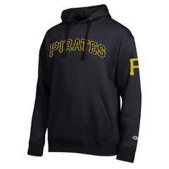 Pittsburgh Pirates Champion All Star Wordmark Hoodie - Black