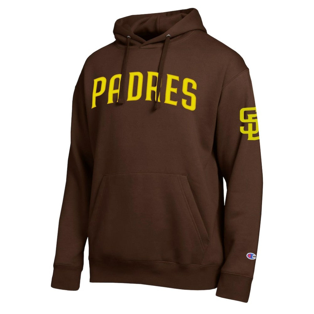 San Diego Padres Champion All Star Wordmark Hoodie - Brown