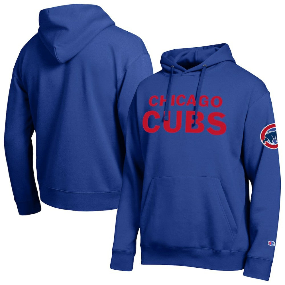 Chicago Cubs Champion All Star Wordmark Hoodie - Royal