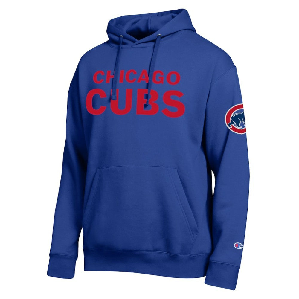 Chicago Cubs Champion All Star Wordmark Hoodie - Royal
