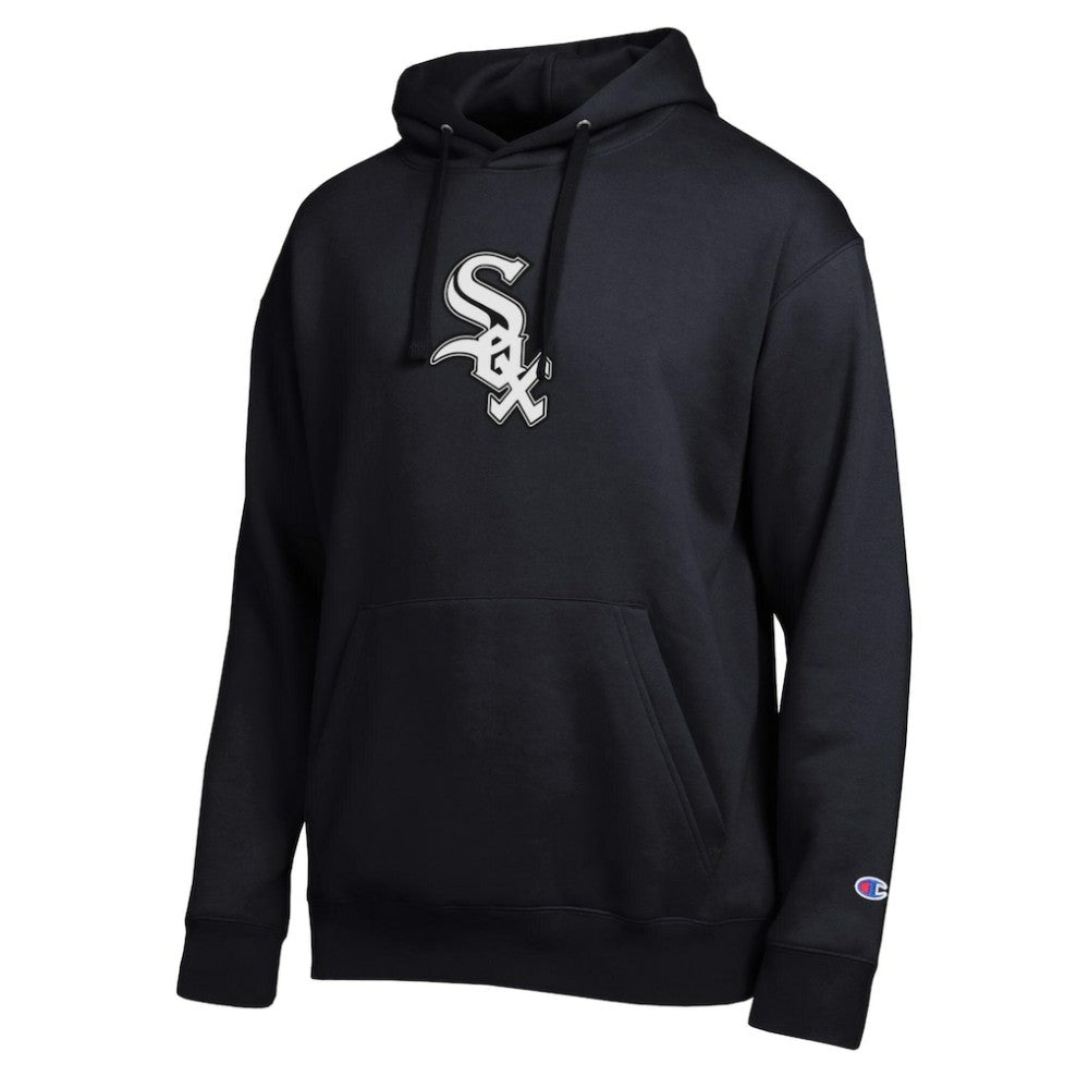 Chicago White Sox Champion All Star Embroidered Logo Hoodie - Black