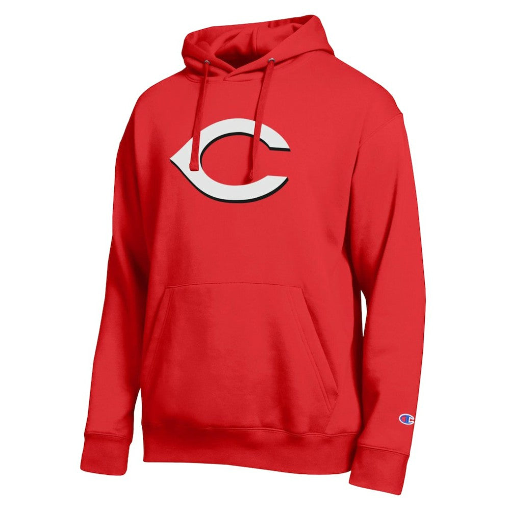 Cincinnati Reds Champion All Star Embroidered Logo Hoodie - Red