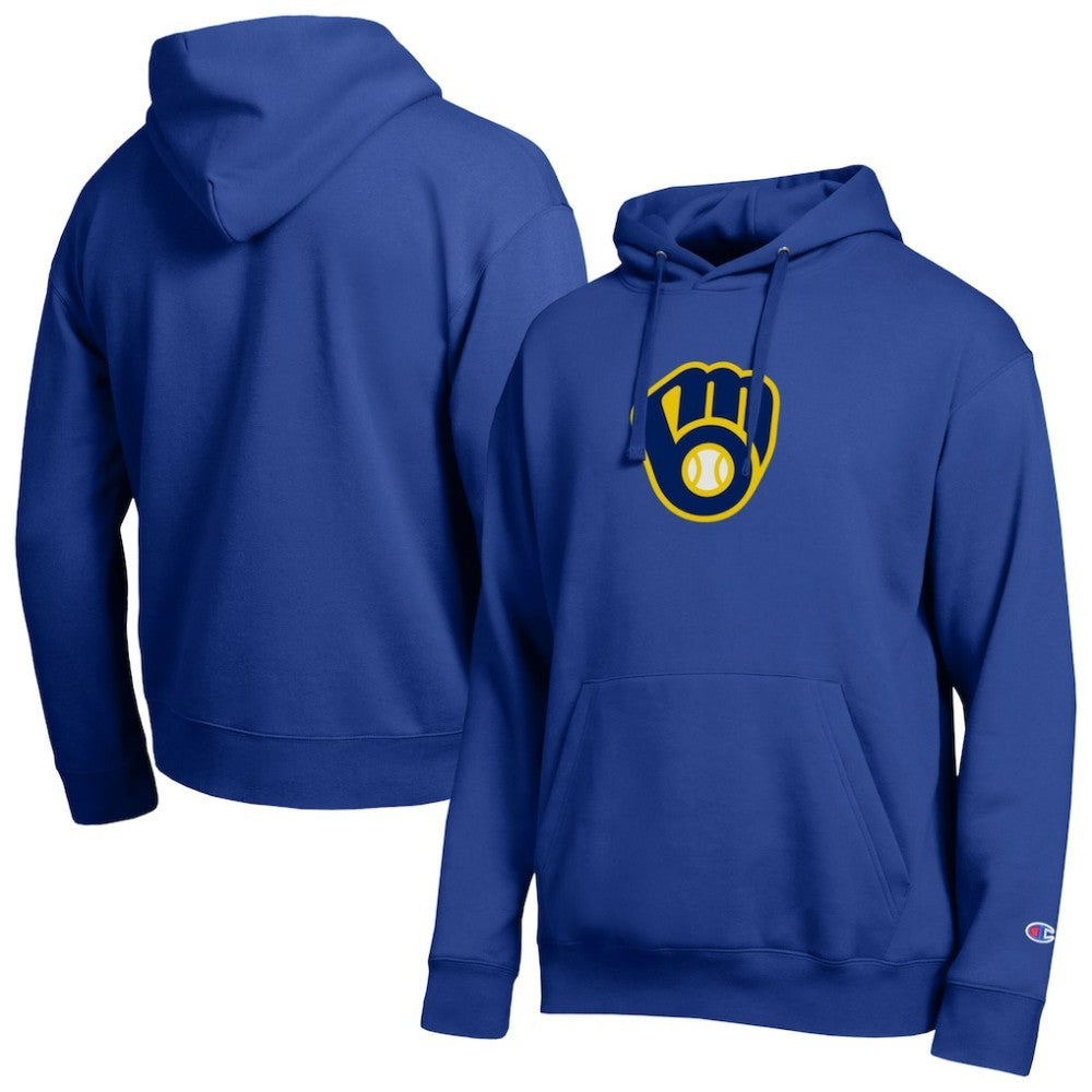 Milwaukee Brewers Champion All Star Embroidered Logo Hoodie - Royal