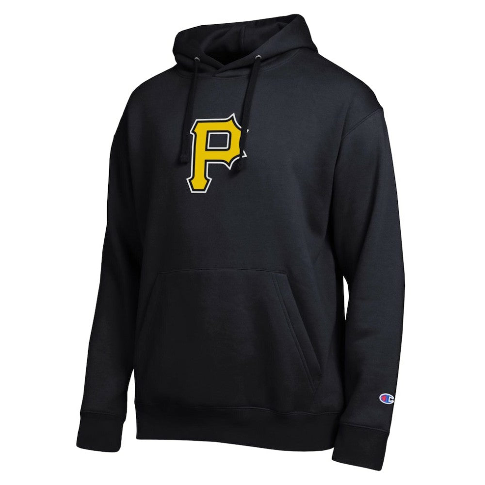 Pittsburgh Pirates Champion All Star Embroidered Logo Hoodie - Black