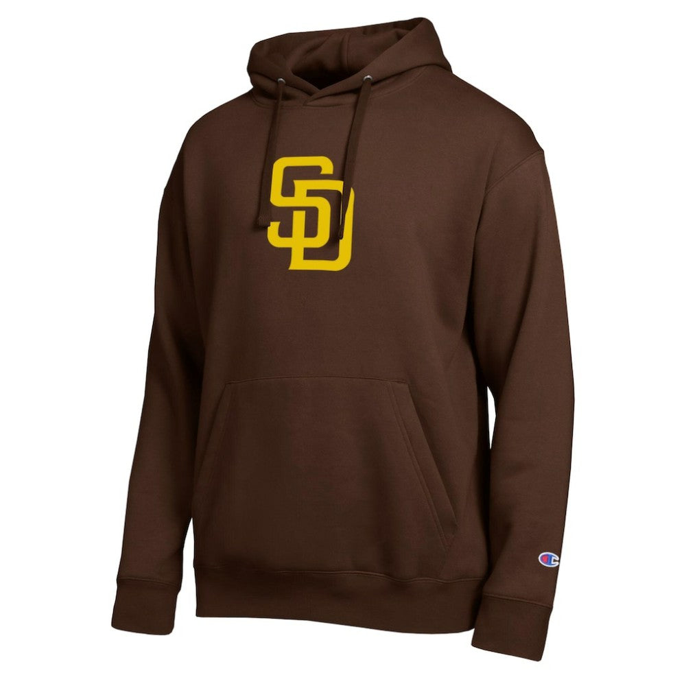 San Diego Padres Champion All Star Embroidered Logo Hoodie - Brown