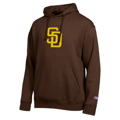 San Diego Padres Champion All Star Embroidered Logo Hoodie - Brown