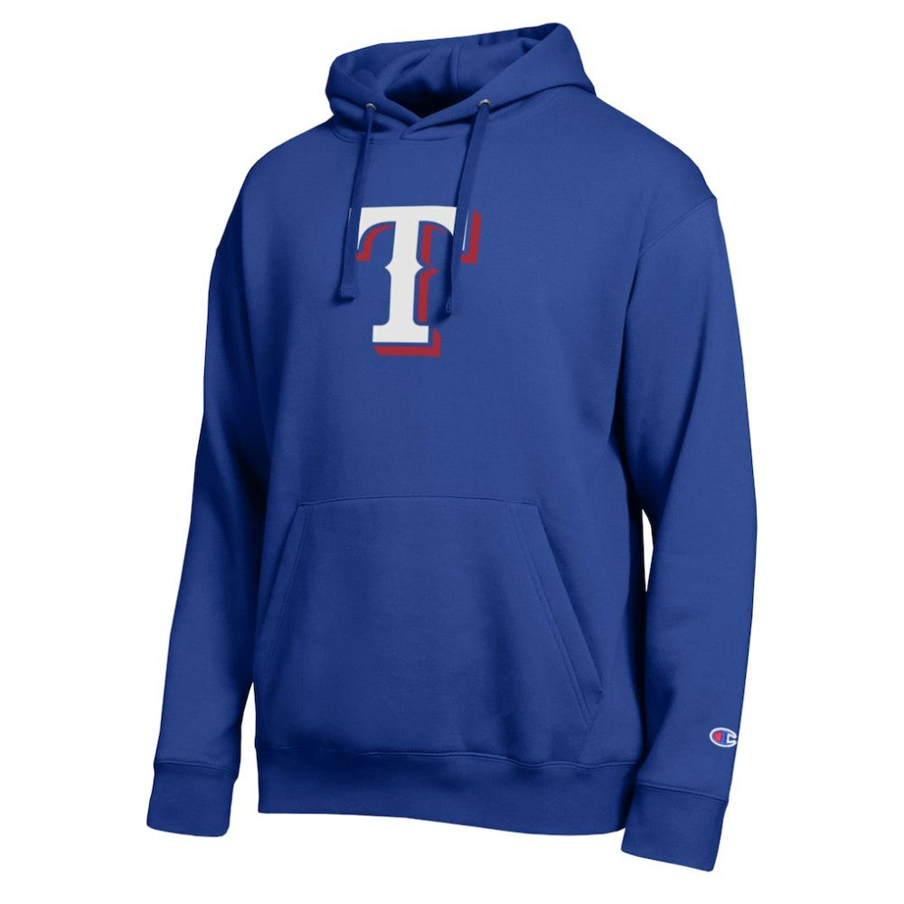 Texas Rangers Champion All Star Embroidered Logo Hoodie - Royal