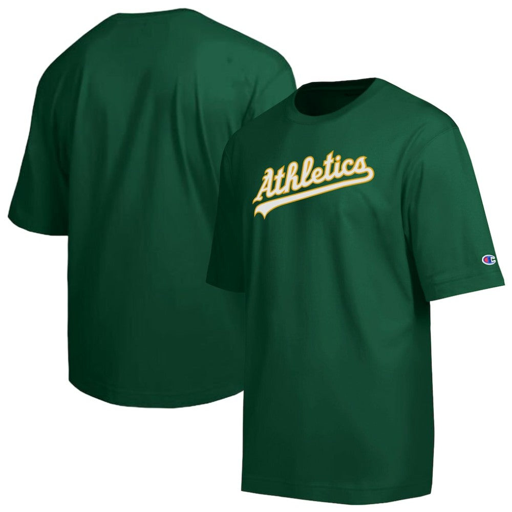 Athletics Champion All Star Chenille Wordmark T-Shirt - Green