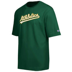 Athletics Champion All Star Chenille Wordmark T-Shirt - Green