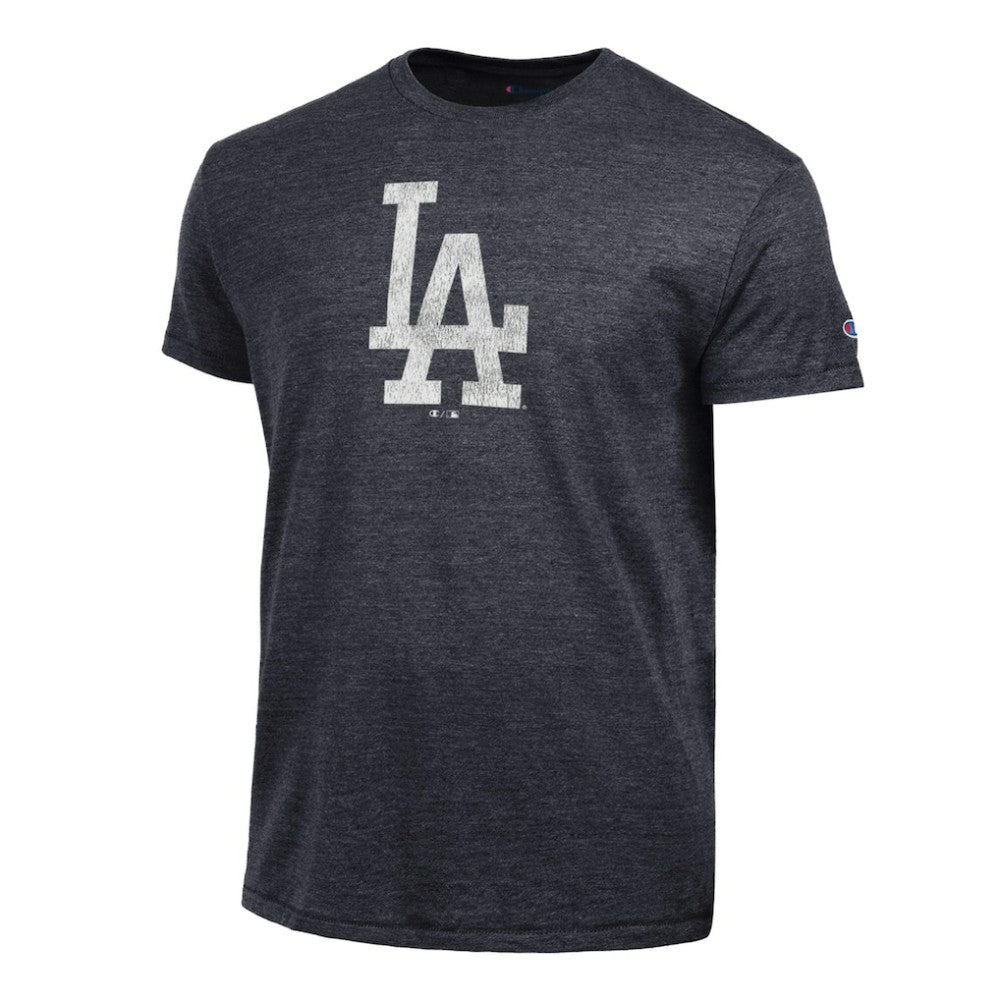 Los Angeles Dodgers Champion Tri-Blend T-Shirt - Heather Black