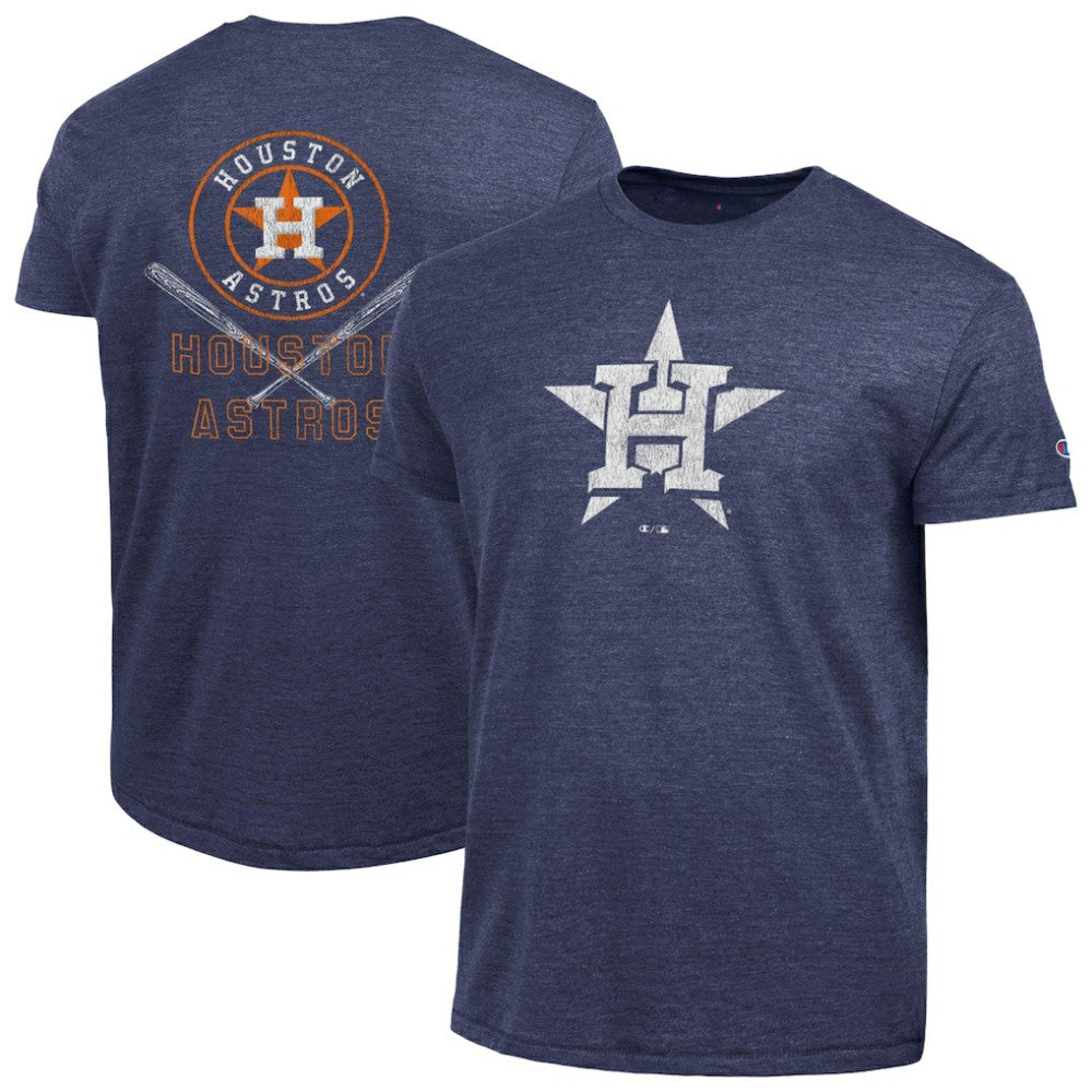 Houston Astros Champion Tri-Blend T-Shirt - Navy