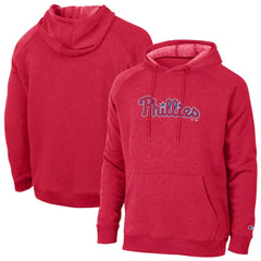 Philadelphia Phillies Champion Triumph Tri-Blend Raglan Hoodie - Red