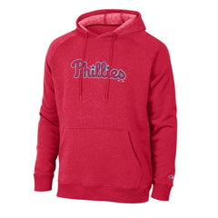 Philadelphia Phillies Champion Triumph Tri-Blend Raglan Hoodie - Red