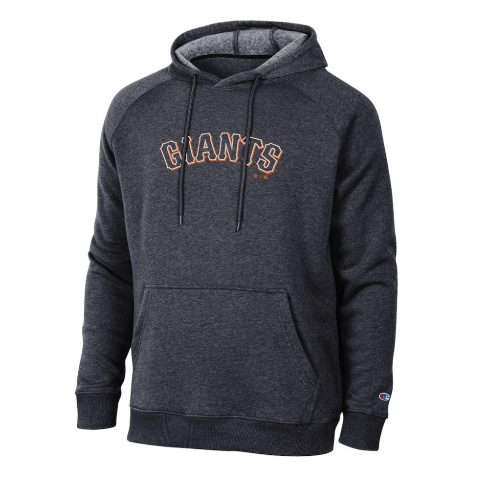 San Francisco Giants Champion Triumph Tri-Blend Raglan Hoodie - Black