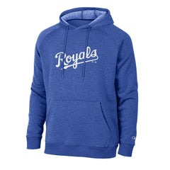 Kansas City Royals Champion Triumph Tri-Blend Raglan Hoodie - Royal