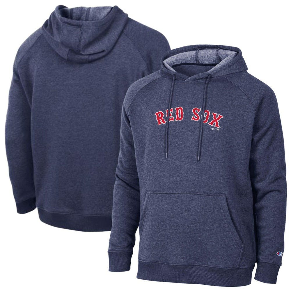 Boston Red Sox Champion Triumph Tri-Blend Raglan Hoodie - Navy
