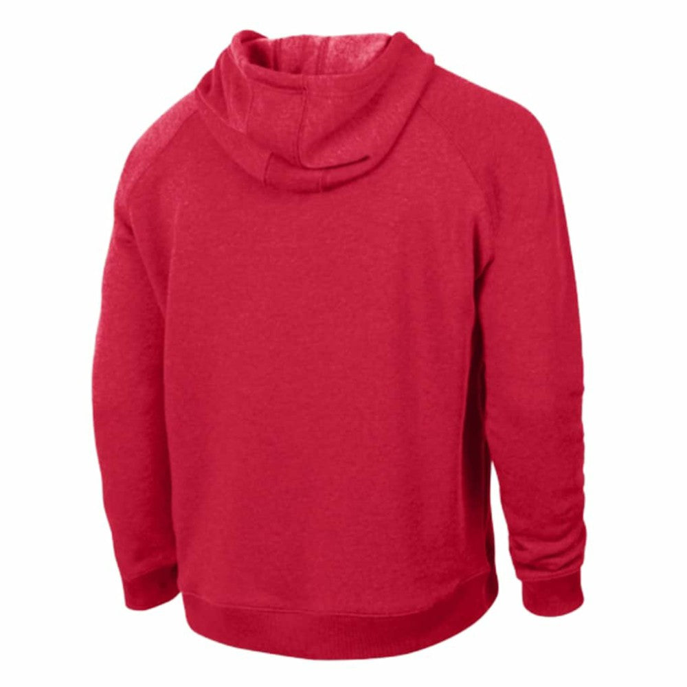 Cincinnati Reds Champion Triumph Tri-Blend Raglan Hoodie - Red