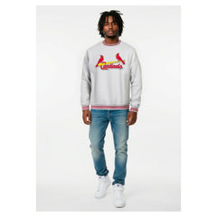 St. Louis Cardinals Champion Reverse Weave Sweatshirt - Heather Gray