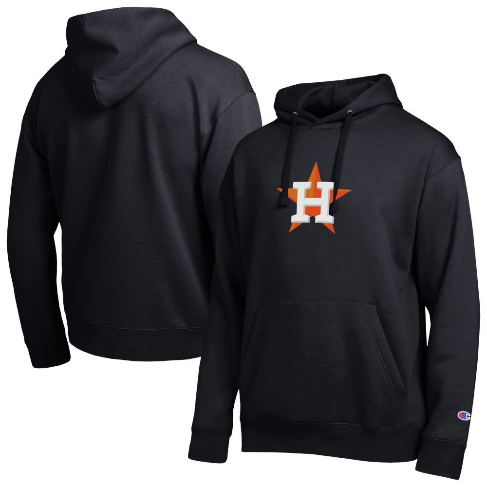 Houston Astros Champion All Star Embroidered Logo Hoodie - Black