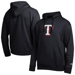 Texas Rangers Champion All Star Embroidered Logo Hoodie - Black