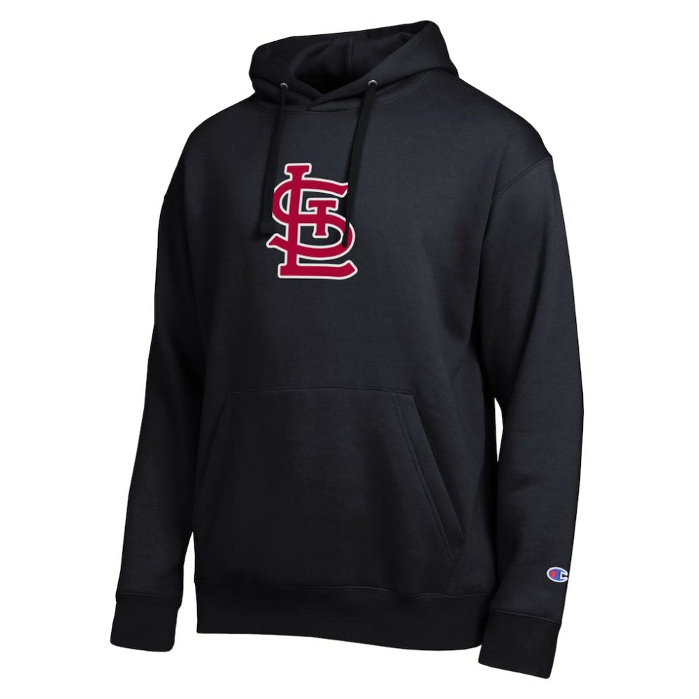 St. Louis Cardinals Champion All Star Embroidered Logo Hoodie - Black