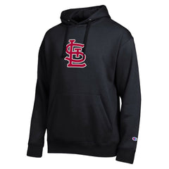St. Louis Cardinals Champion All Star Embroidered Logo Hoodie - Black