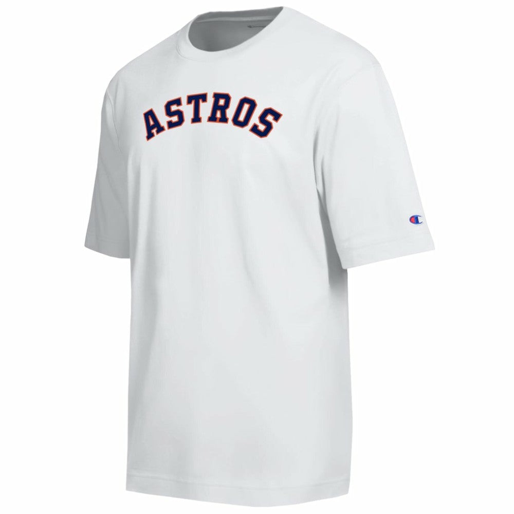 Houston Astros Champion All Star Arched Chenille Wordmark T-Shirt - White