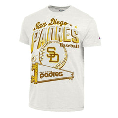San Diego Padres Champion Winning Tradition Cooperstown Tri-Blend T-Shirt - White