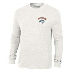Houston Astros Champion Cooperstown Winning Tradition Tri-Blend Long Sleeve T-Shirt - White