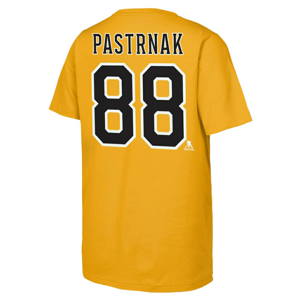 David Pastrnak Boston Bruins Fanatics Youth Alternate Captain 2026 Stadium Series T-Shirt Gold