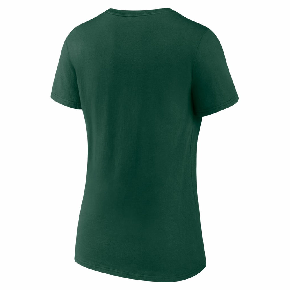 Green Bay Packers Women's Hustle V-Neck T-Shirt - Green discount