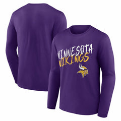 Minnesota Vikings Hustle Long Sleeve T-Shirt - Purple sale